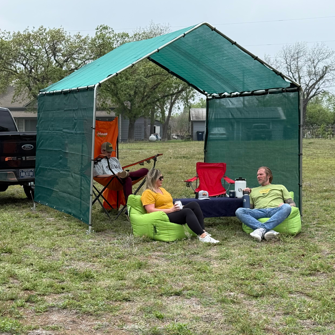 Green Mesh 10' x 12' Tarp (Demo)