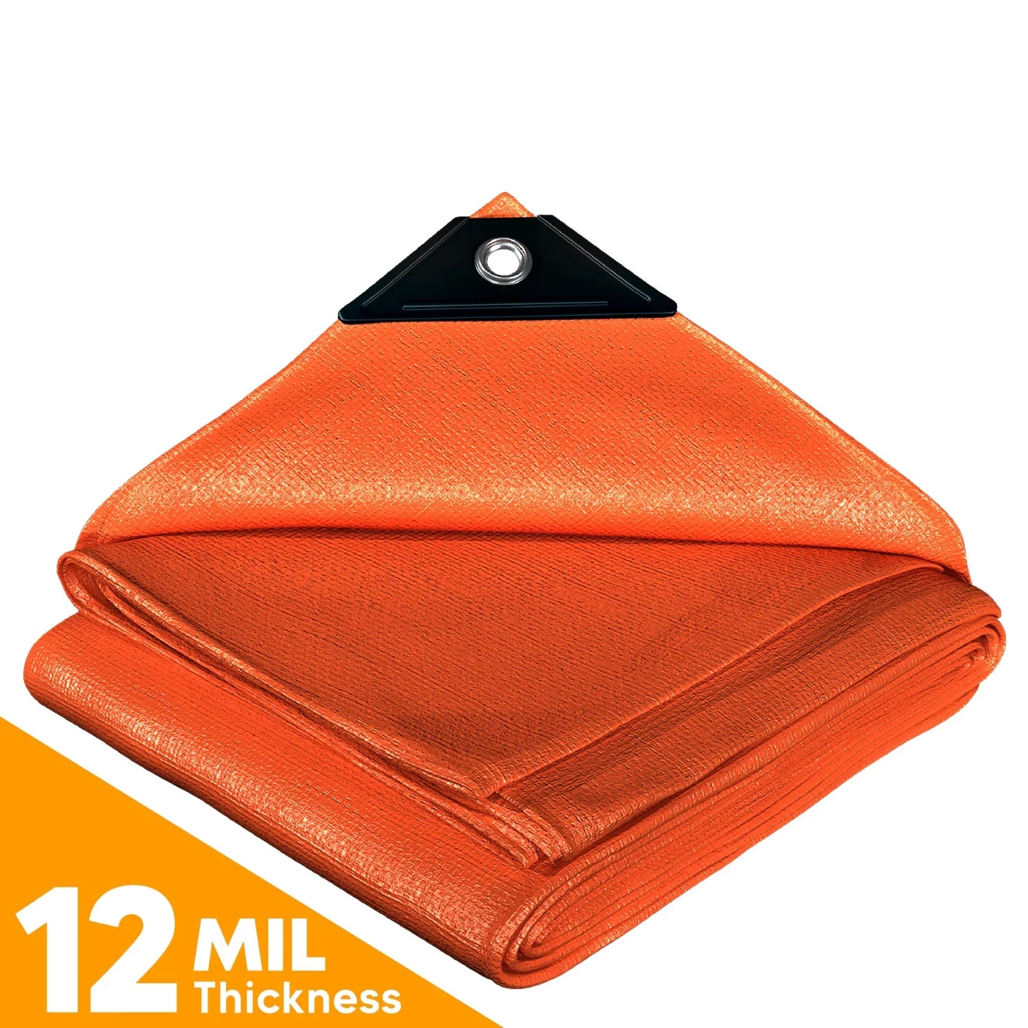 tarp coin Orange Poly Tarp 6' x 8' by Tarps Plus