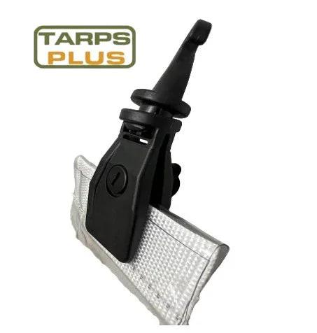 Swivel tarp clip 4 pack designed as an adjustable tarp anchor system