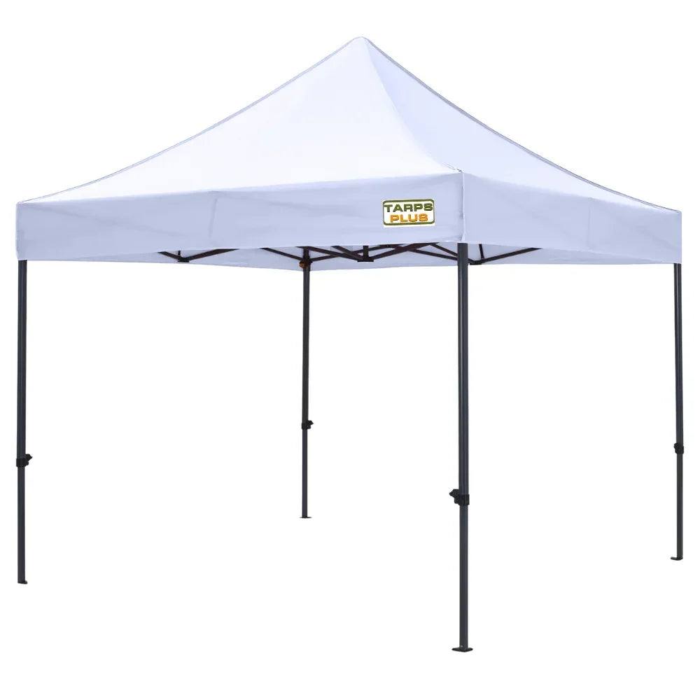 White 10' x 10' Diamond pop-up tent featuring a portable canopy system