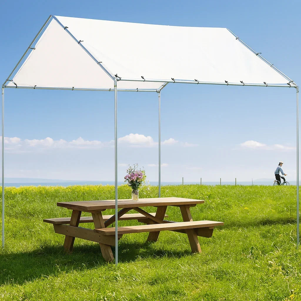 No Edge Tarp Canopy 10' x 10' Garden Shelter