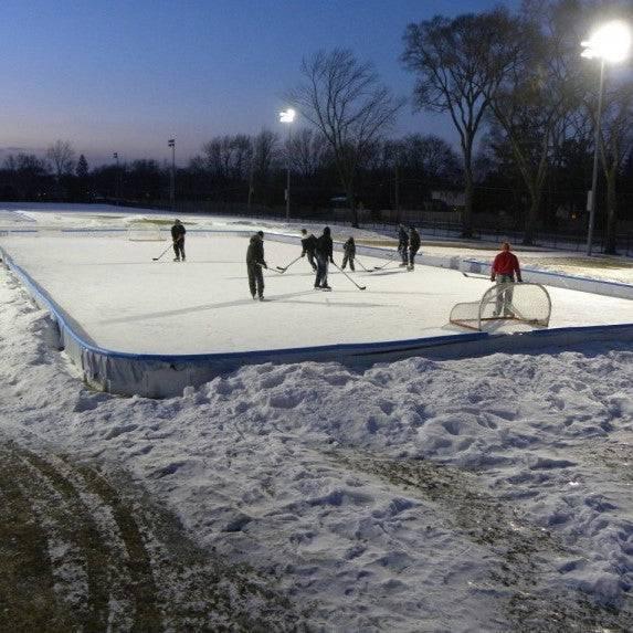 ice skating rink tarp White Poly Tarp 20' x 40' by Tarps Plus