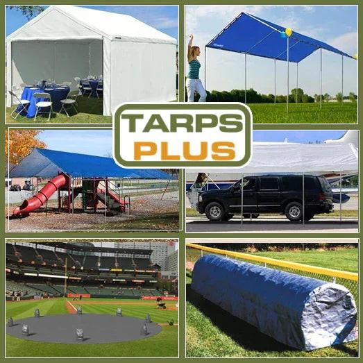 Silver Poly Tarps.