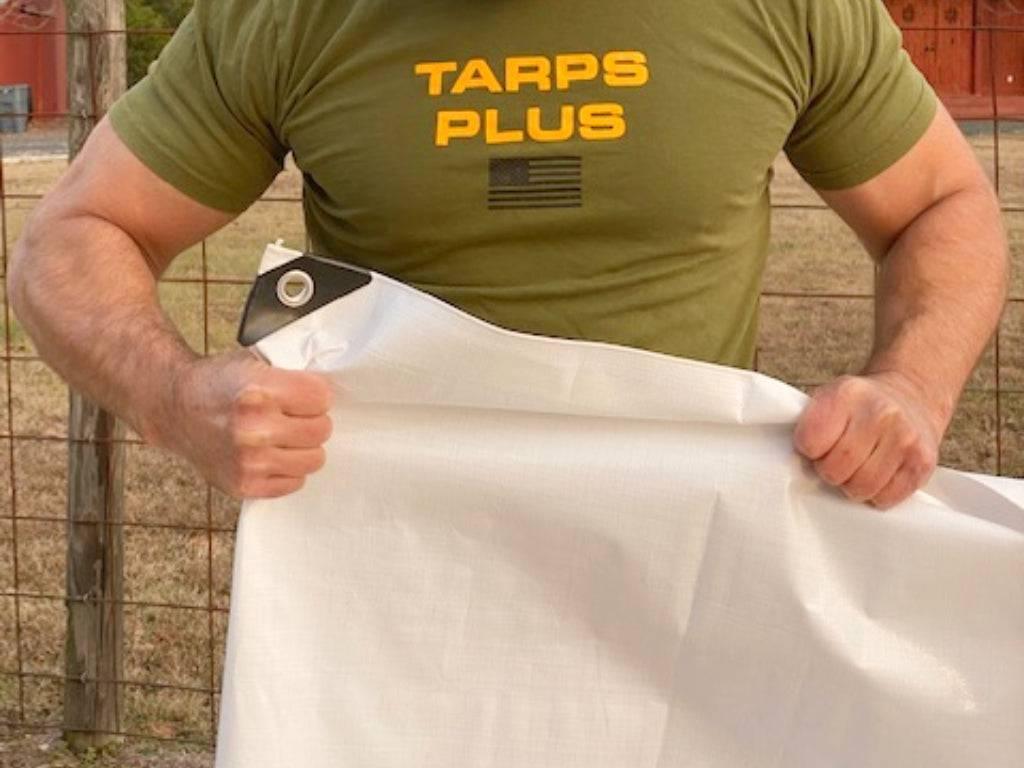 White Poly Tarps