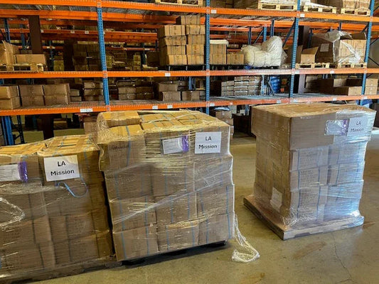 Tarps Plus Continues Tradition of Donating Tarps to Los Angeles Mission for Thanksgiving.