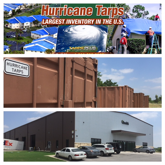 Tarps Plus Stockpiles Largest Supply of Hurricane Tarps For 2018 Hurricane Season