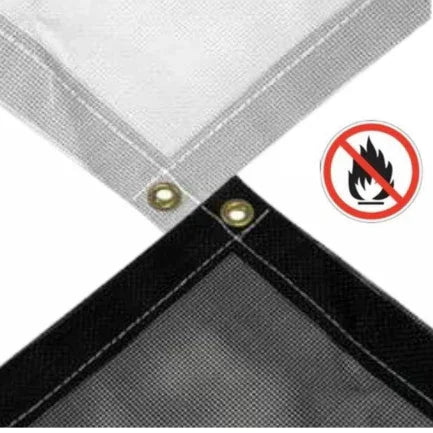 FLAME RETARDANT 50% MESH TARPS.