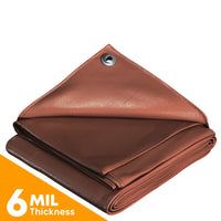 Brown Poly Tarps