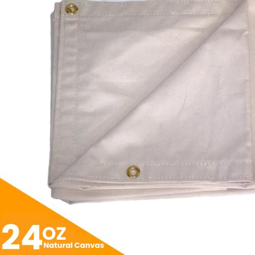 #4 NATURAL DUCK CANVAS.