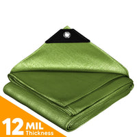 Green Poly Tarps