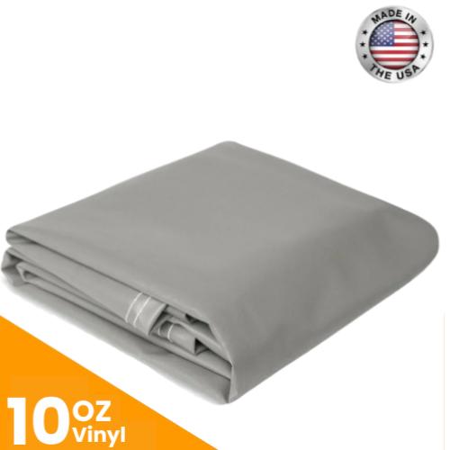 10 oz. Vinyl Tarps - Gray.