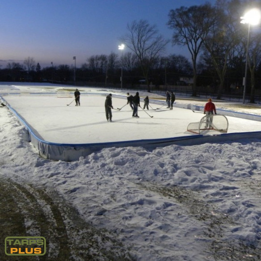 ICE RINK LINER TARPS.