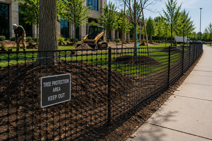 Heavy Duty Safety Barrier Fence