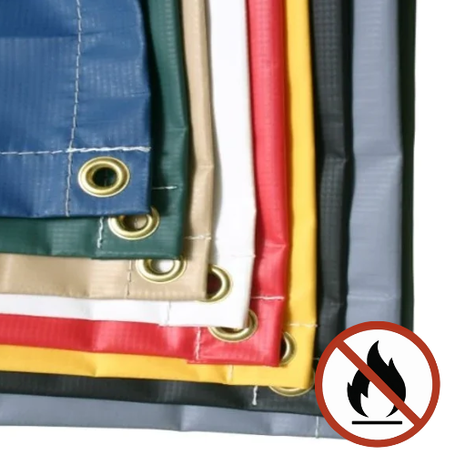 Flame Retardant Vinyl Tarps