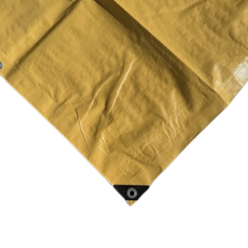 (Gold)Tan Poly Tarp 5' x 7 (Blowout Sale)