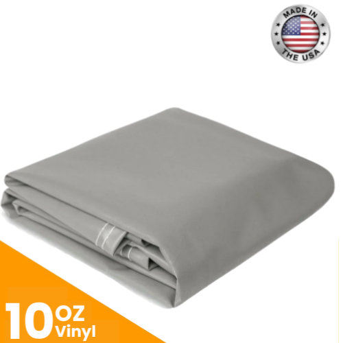 10 oz. Vinyl Tarps - Gray