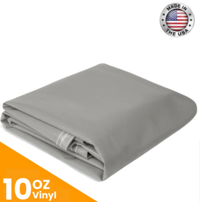 10 oz. Vinyl Tarps - Gray