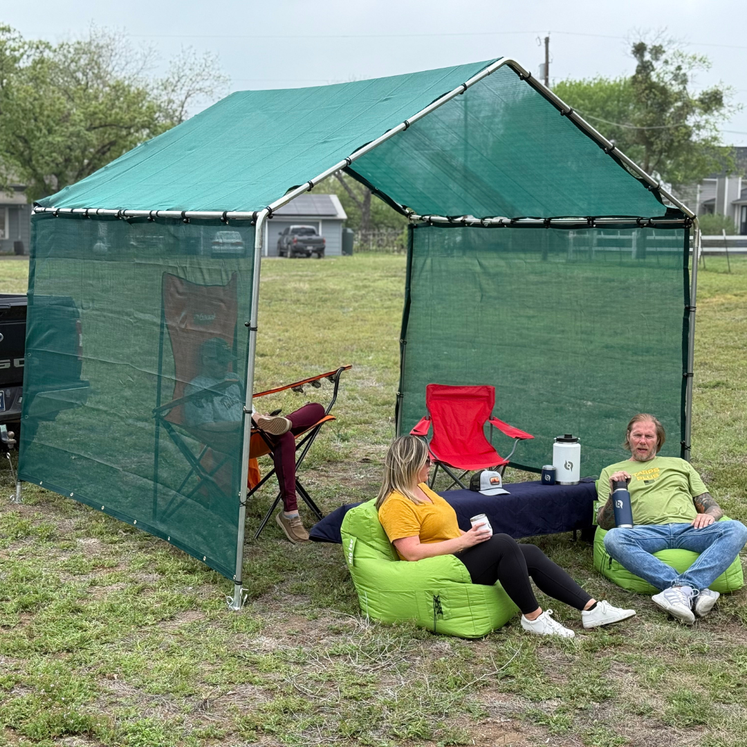 Green Mesh 10' x 12' Tarp (Demo)