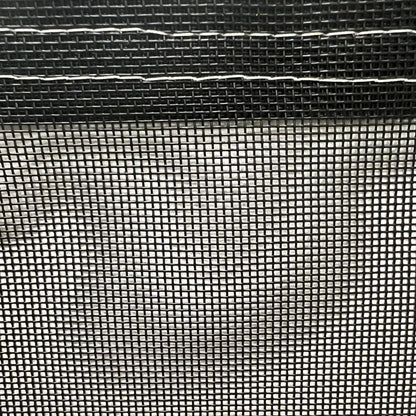 Black Flame Retardant 50% Mesh Tarp - TarpsPlus