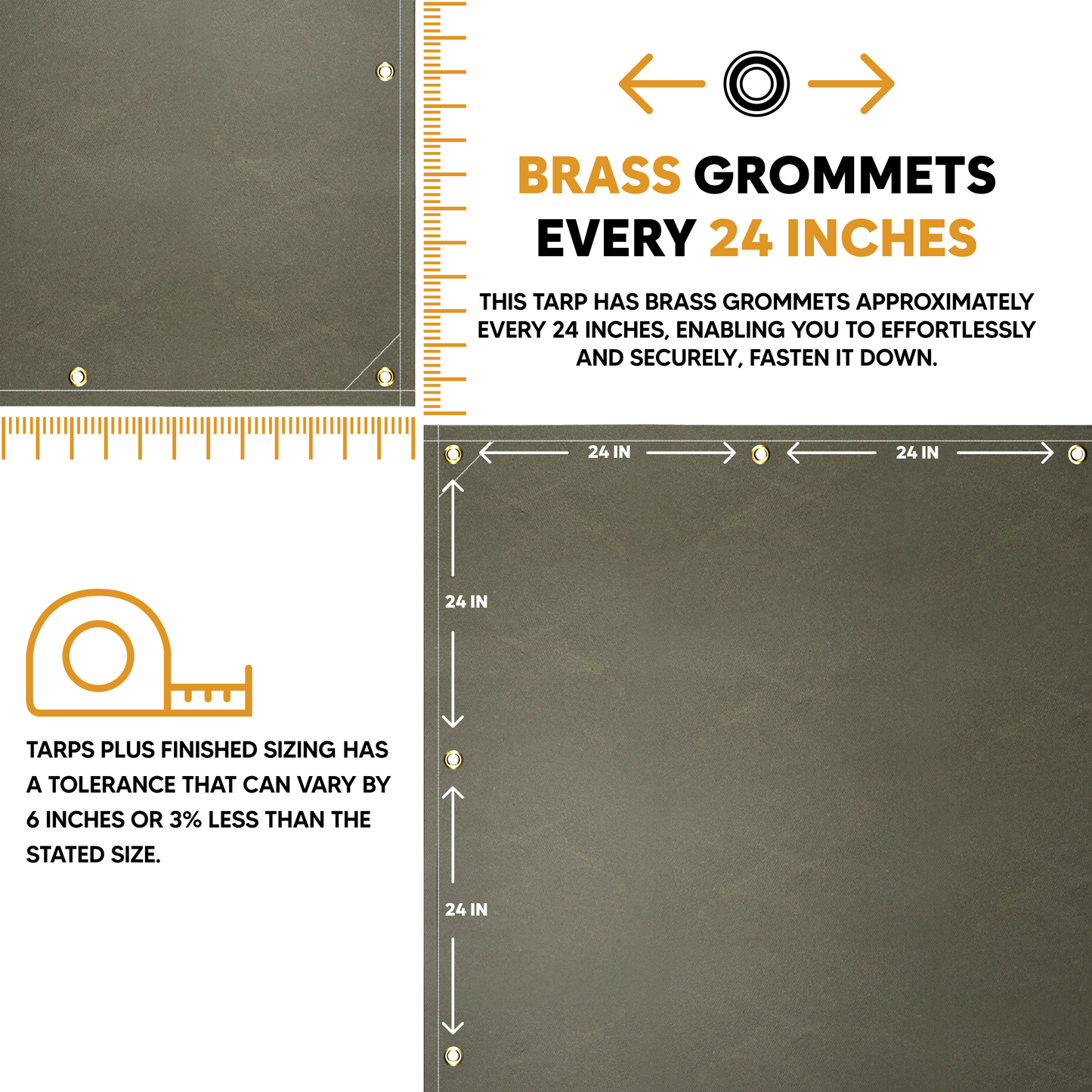 Olive Drab Canvas Tarps – TarpsPlus Olive Drab Canvas Tarps – TarpsPlus