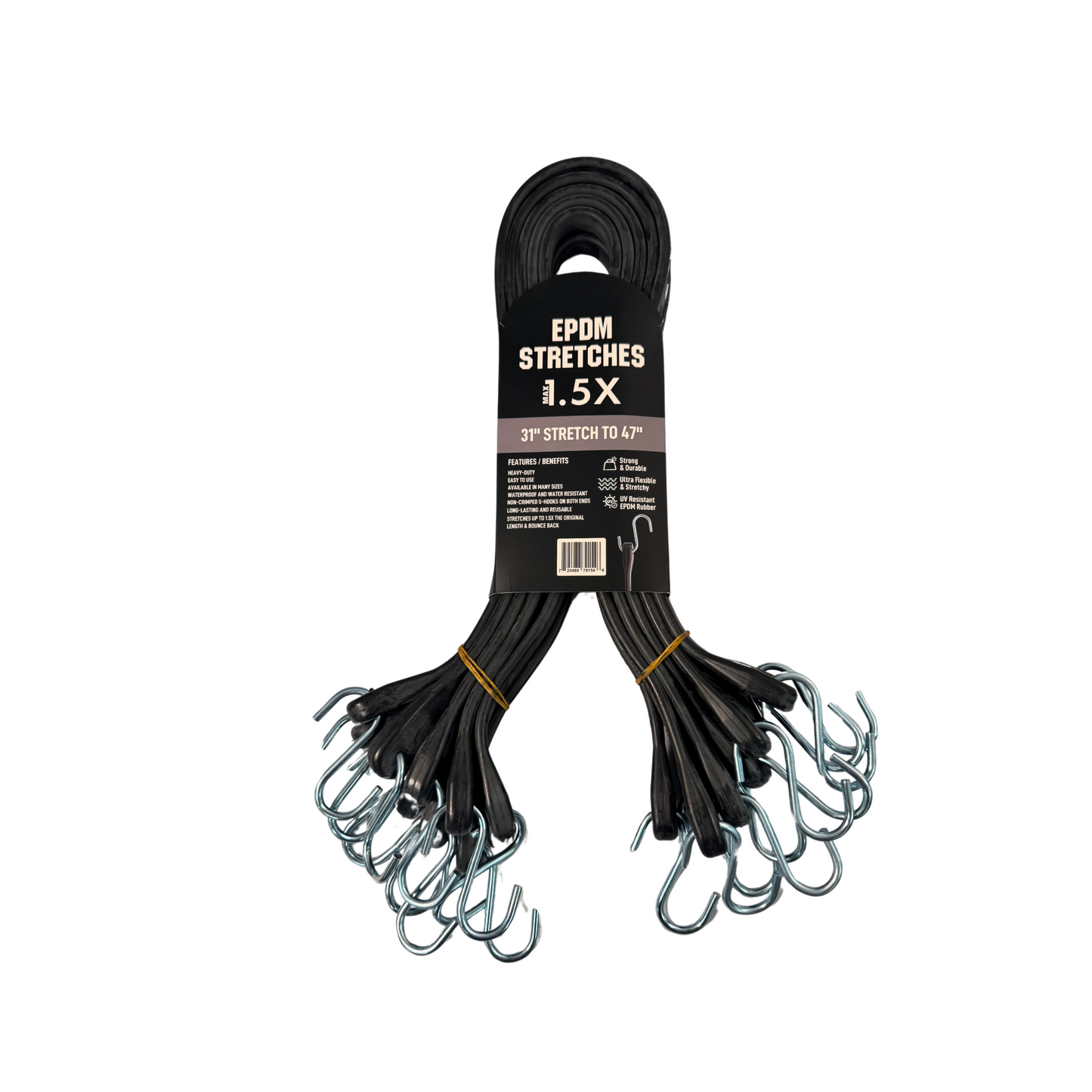 Rubber Tarp Strap 31"