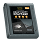 The Tarps Plus Silver Heavy Duty Poly Tarp features a 12 MIL thickness, is made from 100% virgin polyethylene, and is UV resistant, rip and tear resistant, waterproof, and includes reinforced edges with plastic corners, a 14x14 weave count, and aluminum grommets spaced every 18 inches.