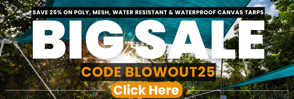 Promo Tarp Best Tarps Online – Poly Tarps, Canvas Tarps, Mesh Tarps & More | Tarp ...
