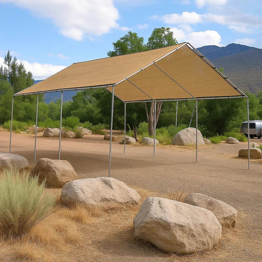 Mesh Tarp Canopy 18' x 20'.