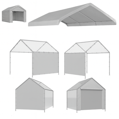 Tarp Canopy Enclosure Kit for 10' x 20' Frames