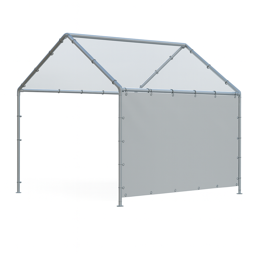 Silver Side Wall - Tarps Plus