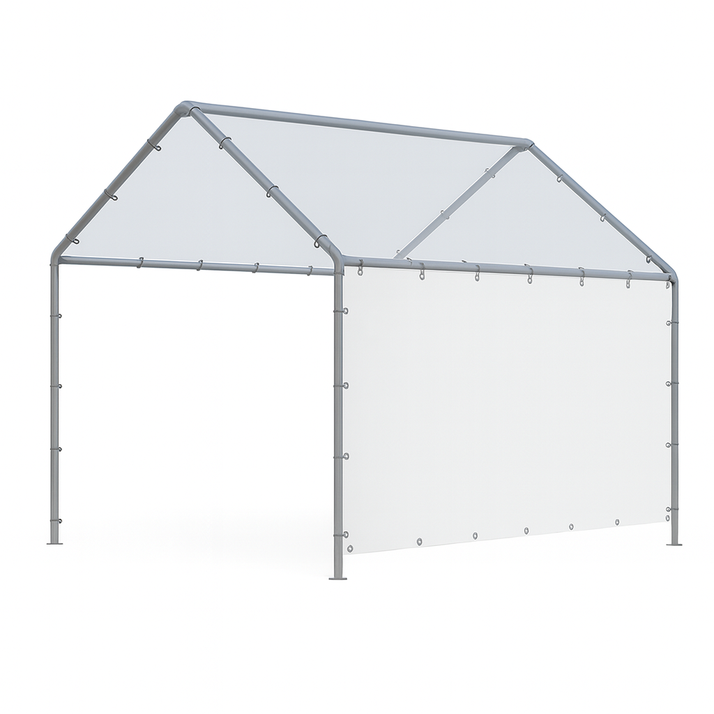 White Side Wall - Tarps Plus
