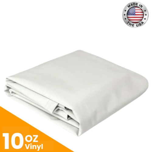 10 oz. Vinyl Tarps - White