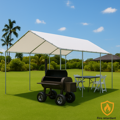 Fire Retardant Tarp Canopies