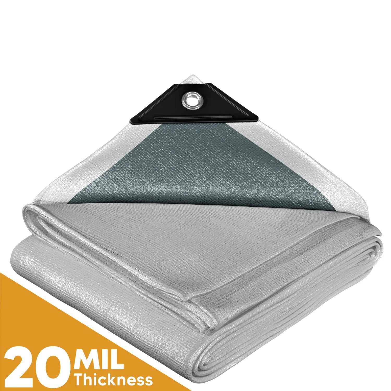 White/Silver Poly Tarps