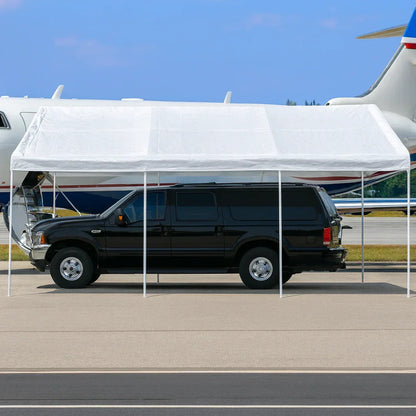 Valance Tarp Canopy 10' X 20' - 2" Dia - TarpsPlus