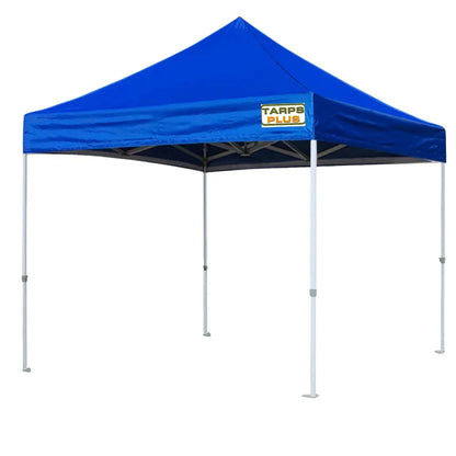 Blue 10' x 10' Diamond pop-up tent featuring an instant event canopy design