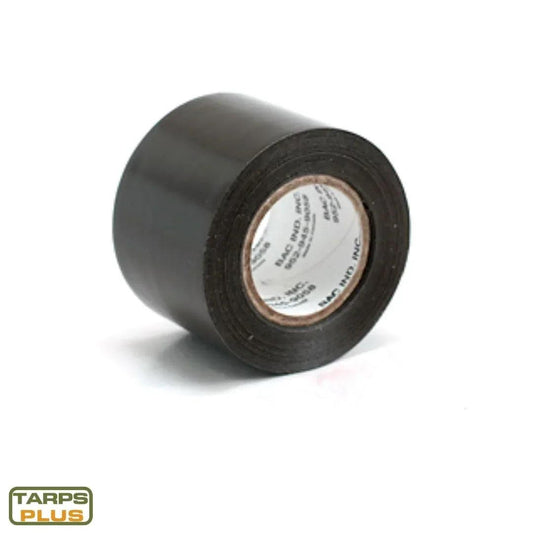 Brown 2" x 35' tarp tape used for surface patch and reinforcement tasks