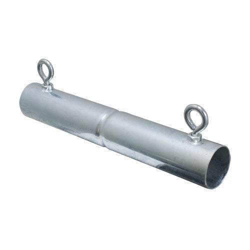 Canopy connector 2 way 1 3/8" featuring an inline frame fitting for canopy assembly