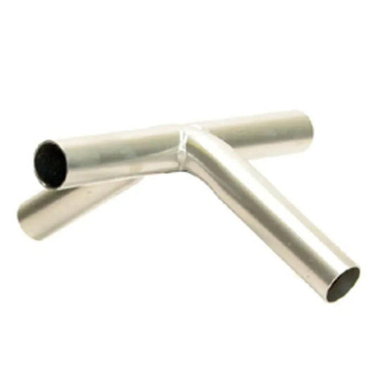 Canopy connector 4 way 2" serving as a cross frame hub for canopy structures