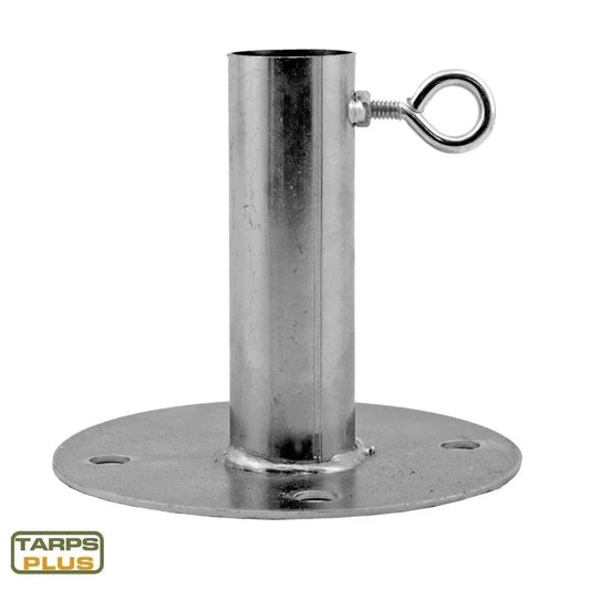 Canopy foot pad 1 3/8" featuring a single base support for canopy frame stability