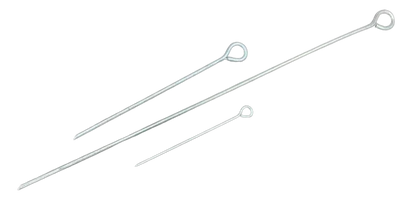 Canopy stake 10" in 10 pack featuring steel ground pins with looped ends