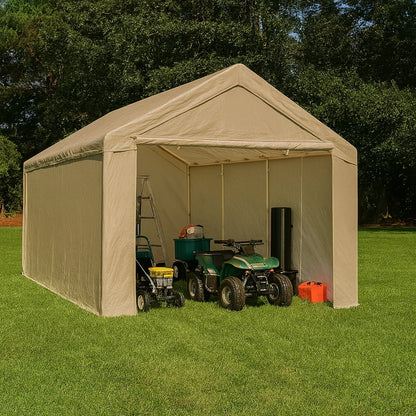 Enclosed Tarp Canopy 12' x 20' Event Dining