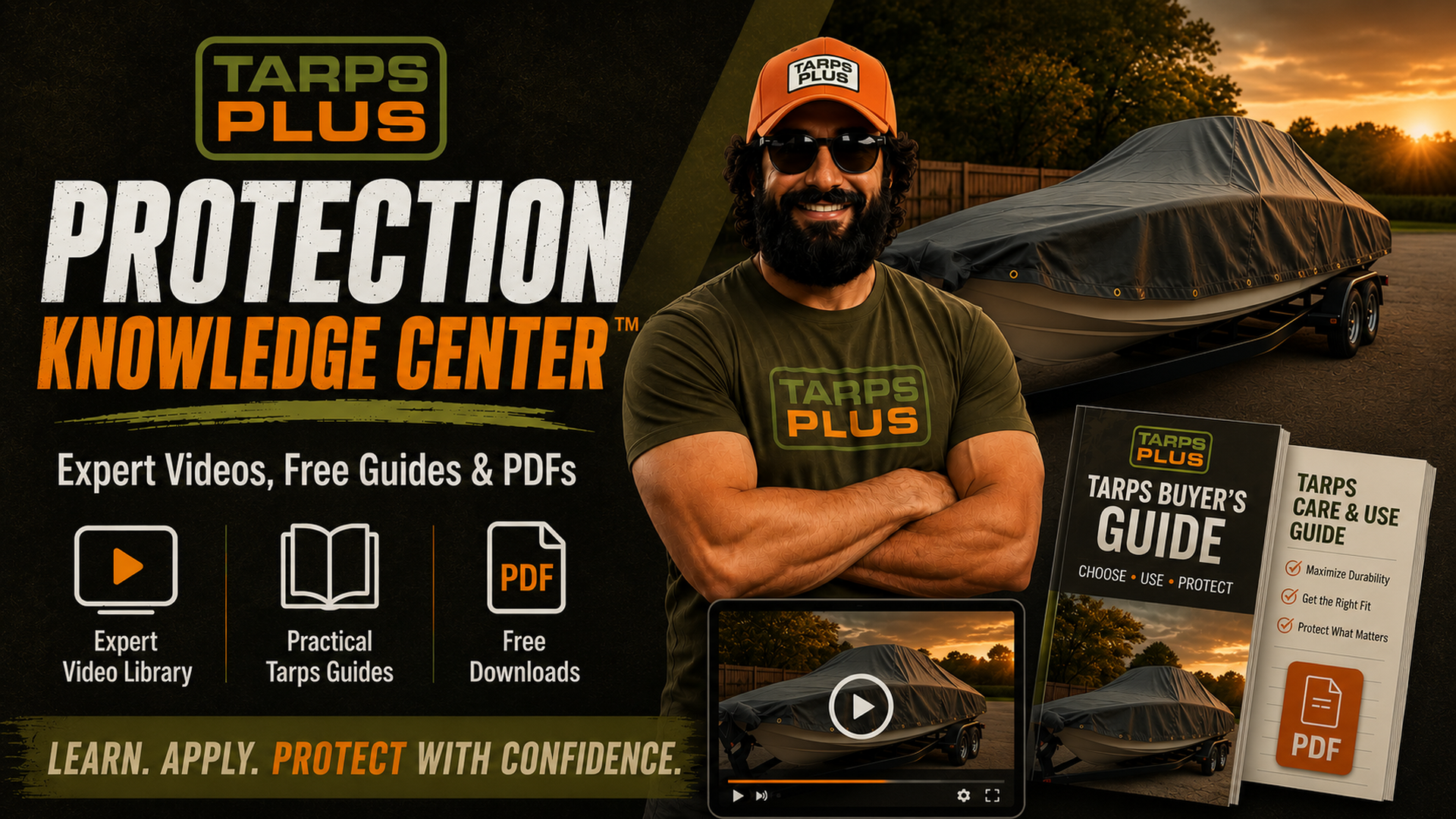 Poly Tarps, Canvas Tarps, Mesh Tarps & More | TarpsPlus
