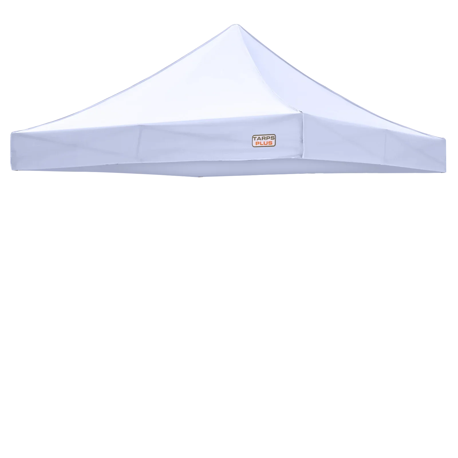 Pop Up Tent Top 10' x 10', White by Tarps Plus