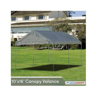 Valance Tarp Canopy 10' x 16' - TarpsPlus