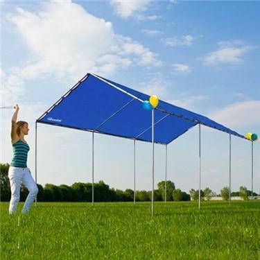 Mesh Tarp Canopy 12' x 20' - TarpsPlus