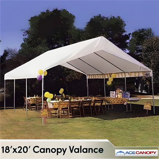 Valance Tarp Canopy 18' x 20'