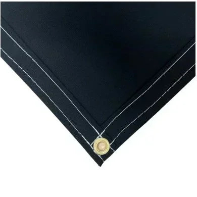 Black Polyester Waterproof Canvas - 20' x 40'