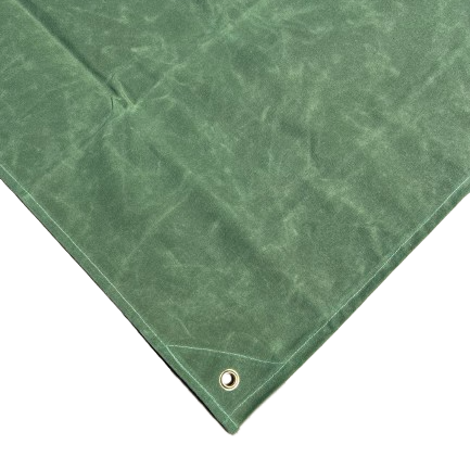 Green Canvas Tarp 10' x 10'