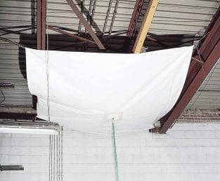 Heavy Duty Poly Drain Tarps - Tarps Plus